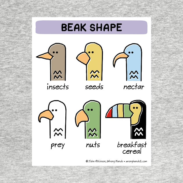 beak shape by WrongHands